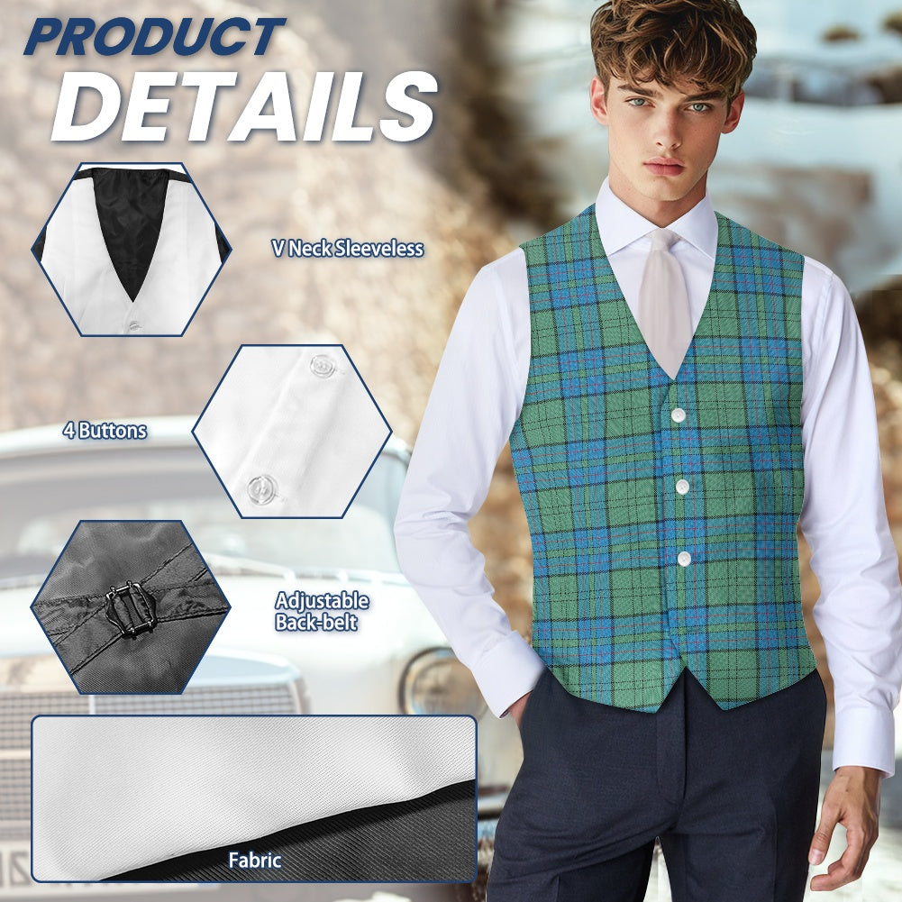 Clan Lockhart Tartan Waistcoat