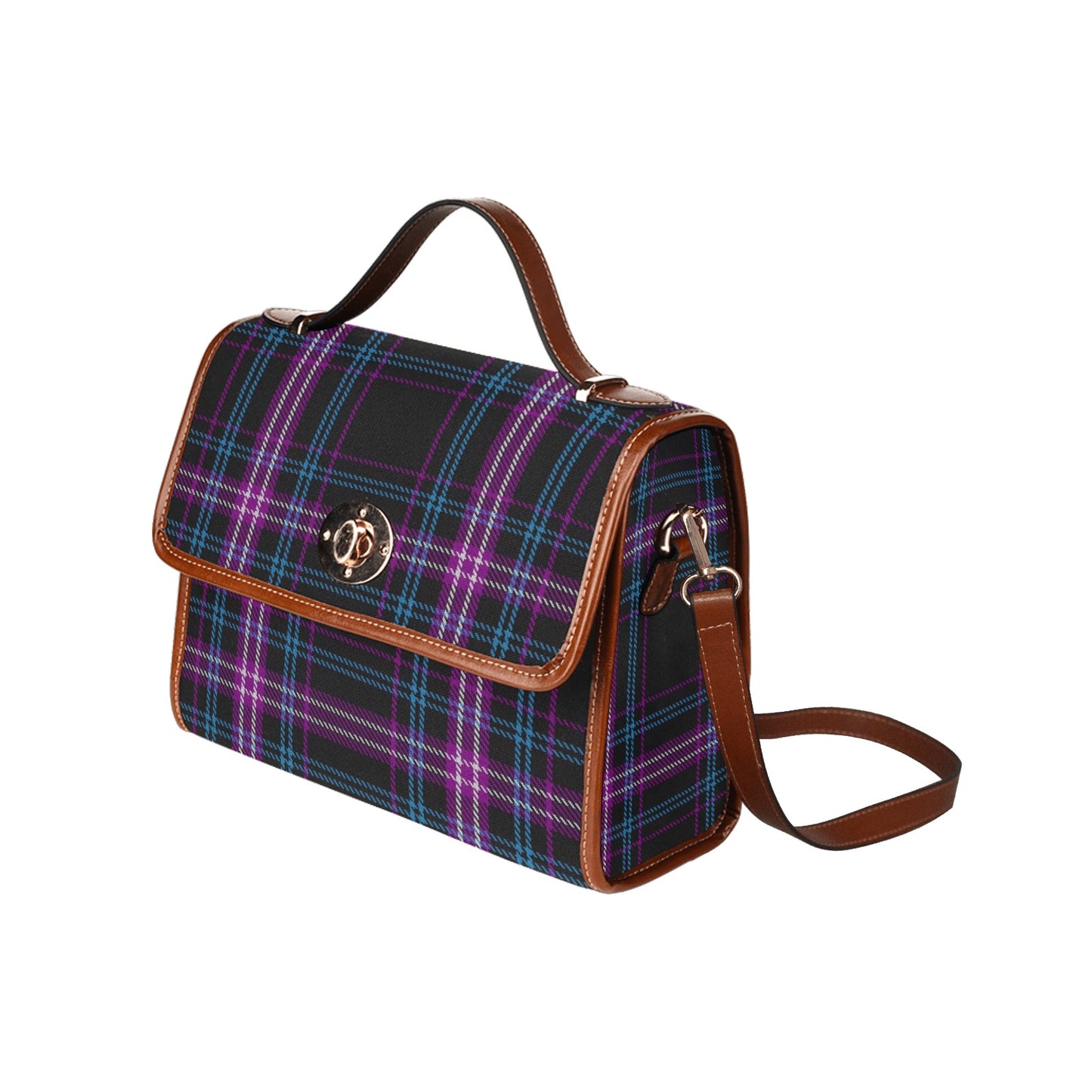 Clan Ironside Tartan Canvas Handbag