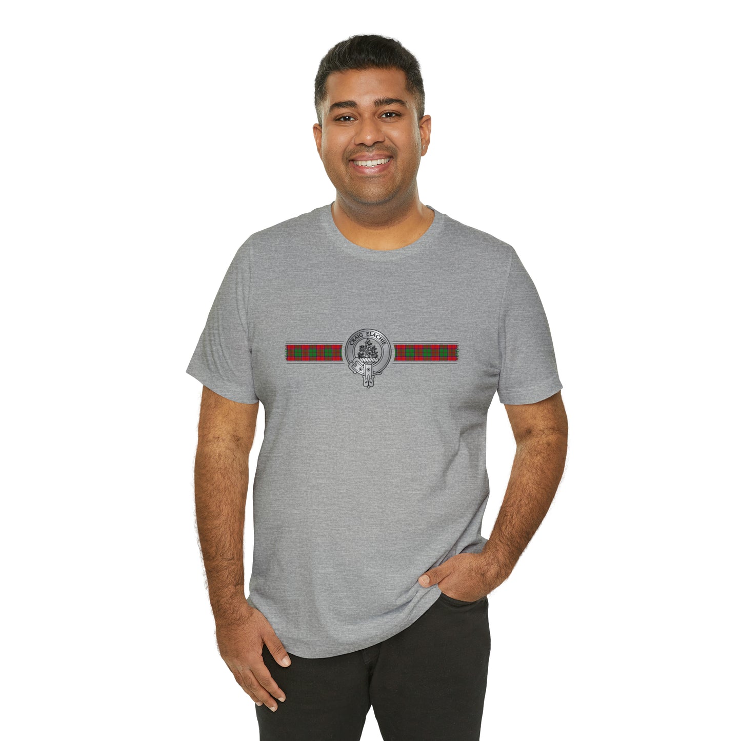 Clan Grant Crest & Tartan | Unisex T-Shirt