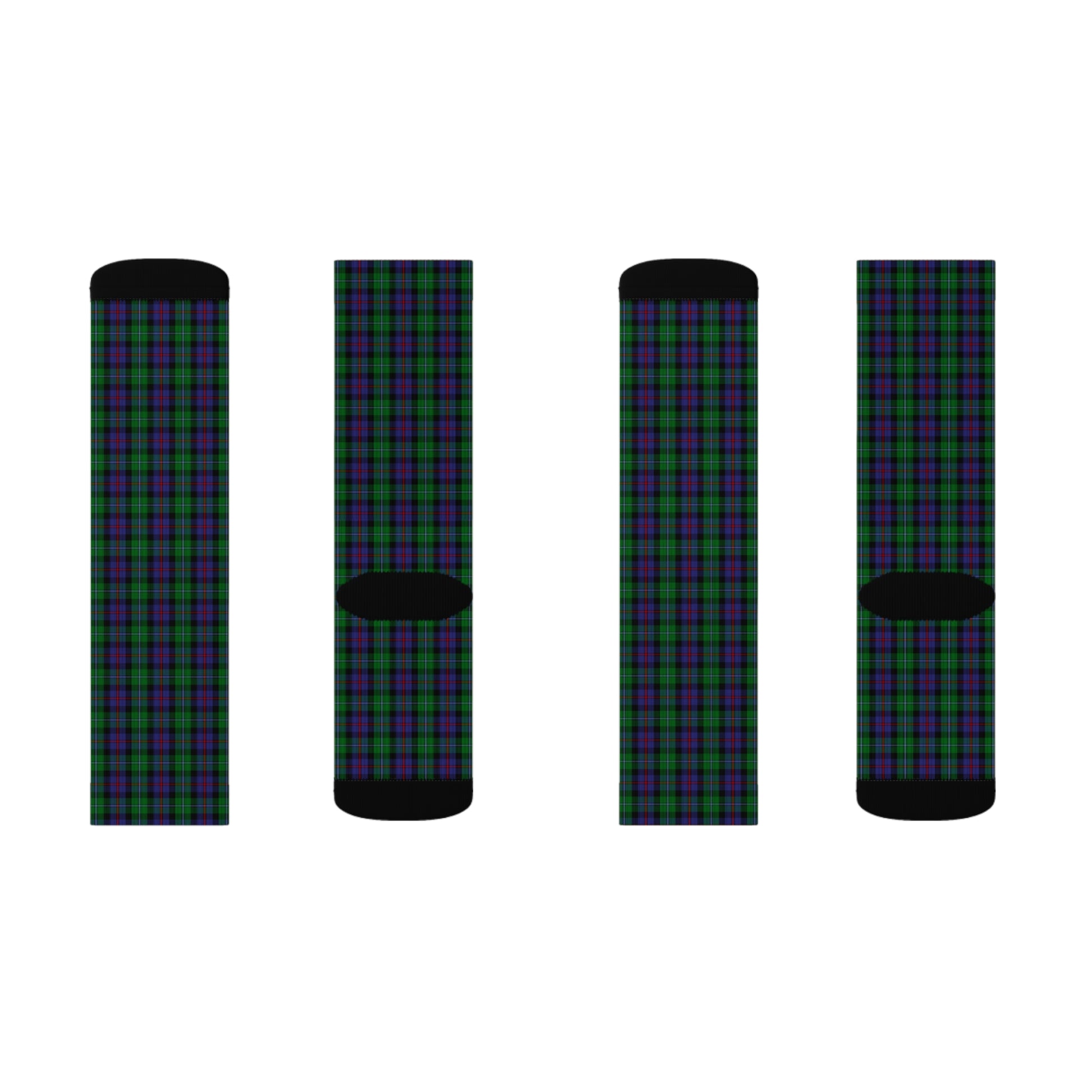 Clan Campbell of Cawdor Tartan Socks