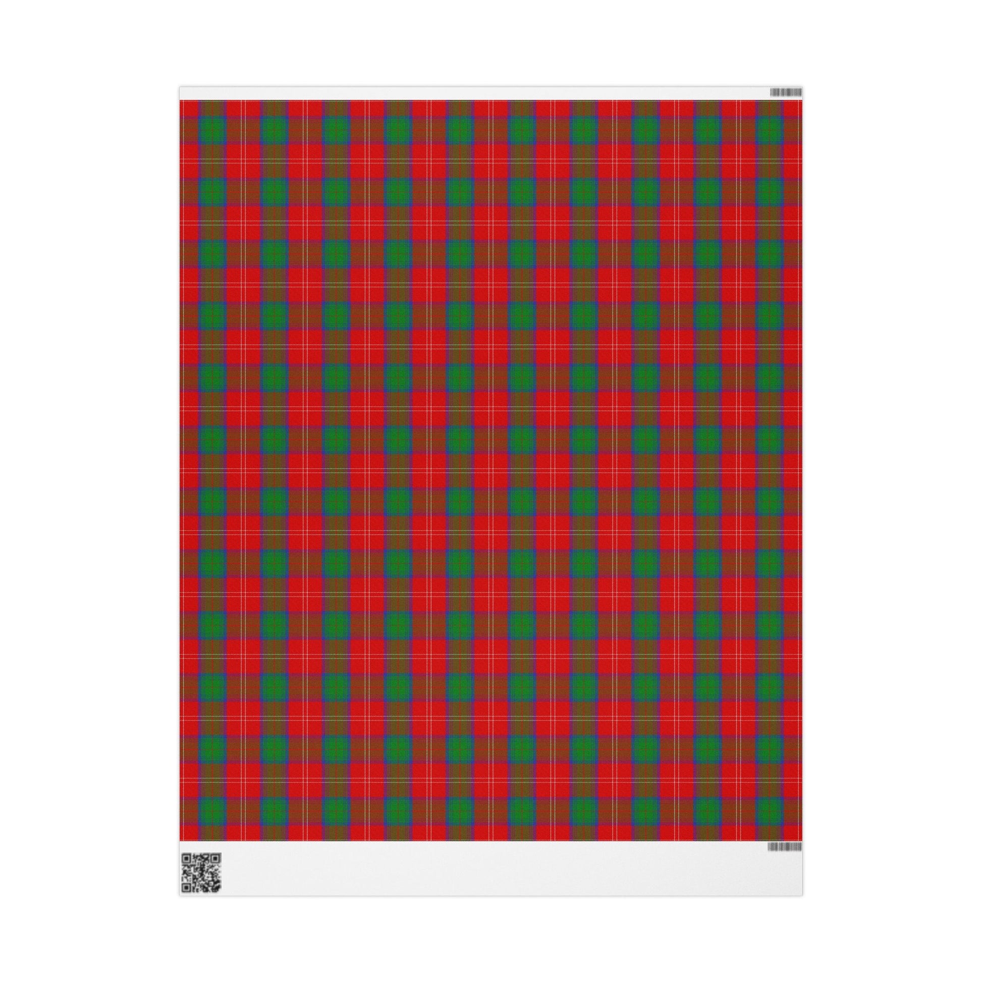 Clan Chisholm Tartan Wrapping Papers
