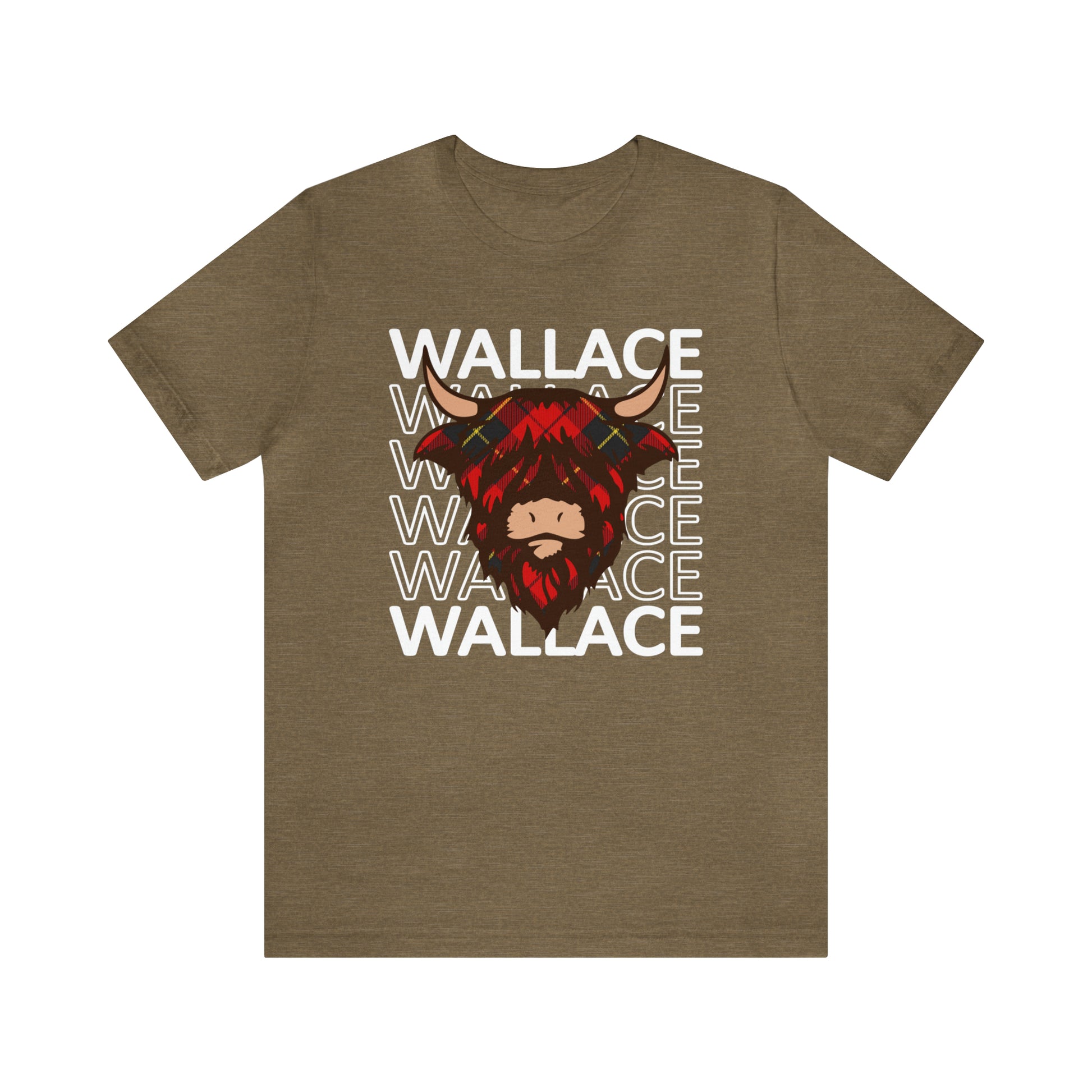 Clan Wallace | Hairy Coo | Unisex T-Shirt