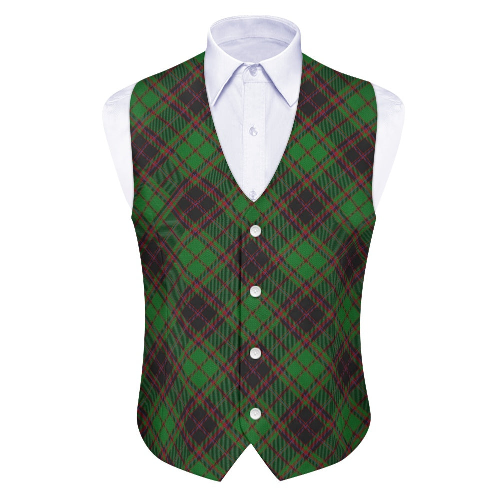 Clan Buchan Tartan Suit vest jacket