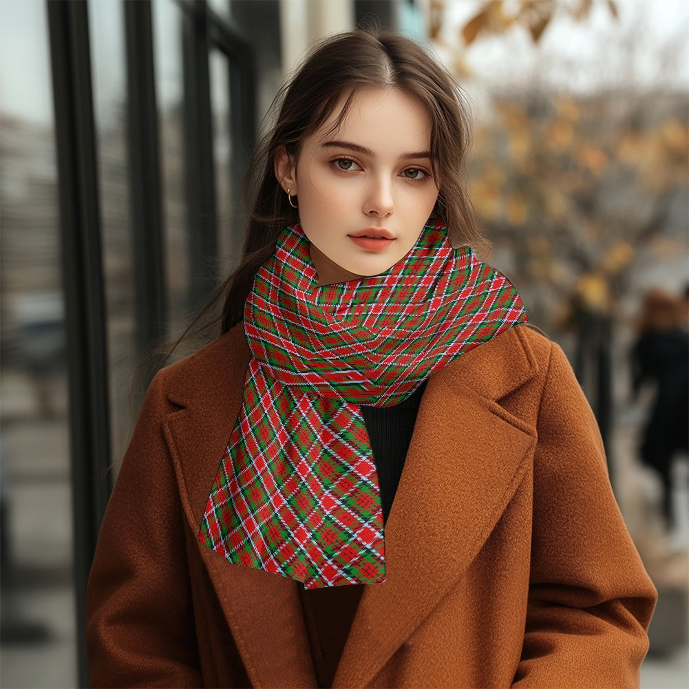 Clan Spens Tartan Fluffy scarf