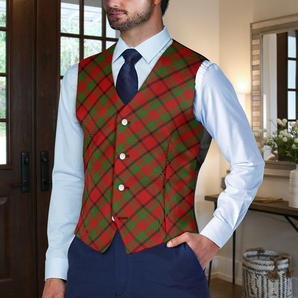 Irish County Tipperary Tartan Waistcoat