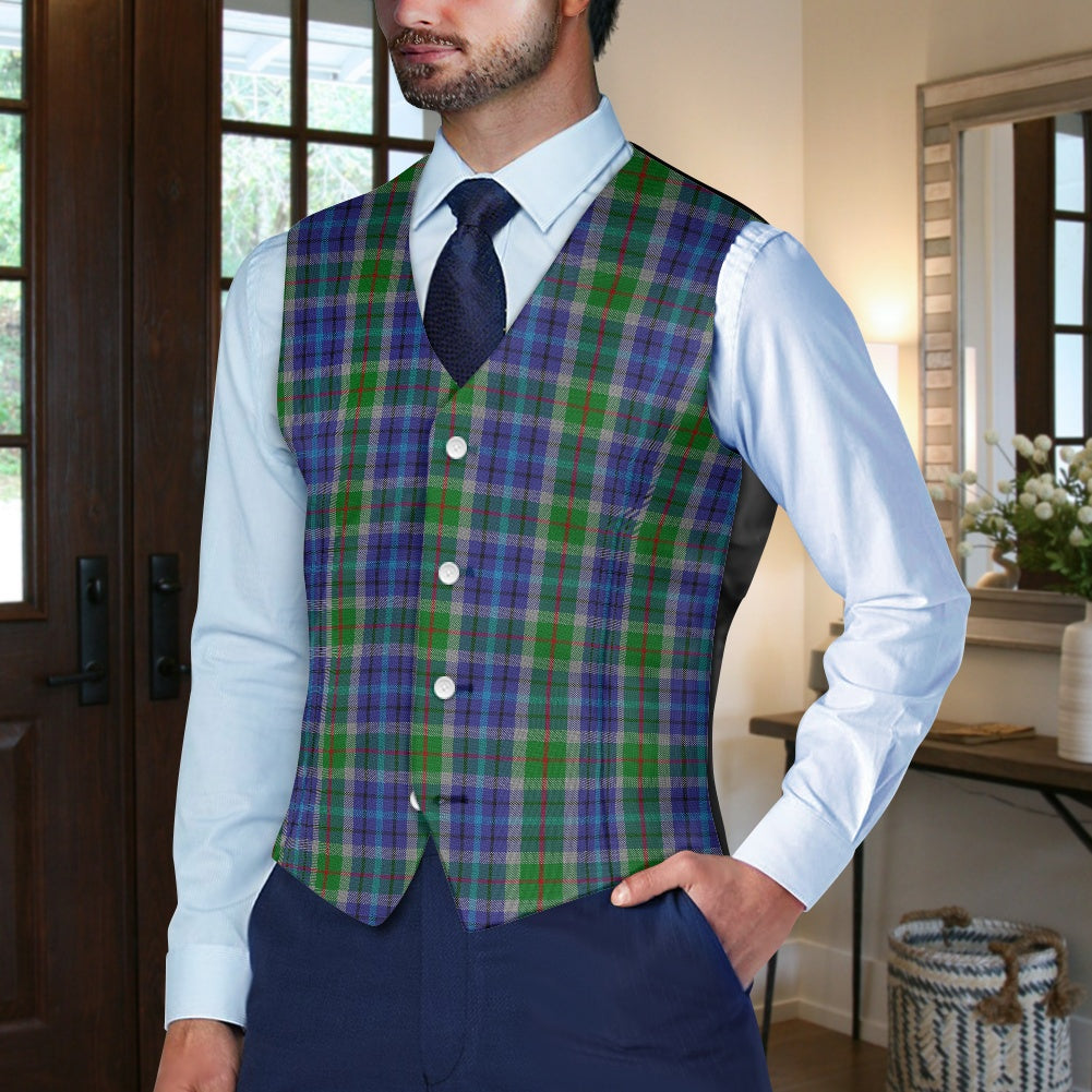 US State - New York Tartan Suit vest jacket