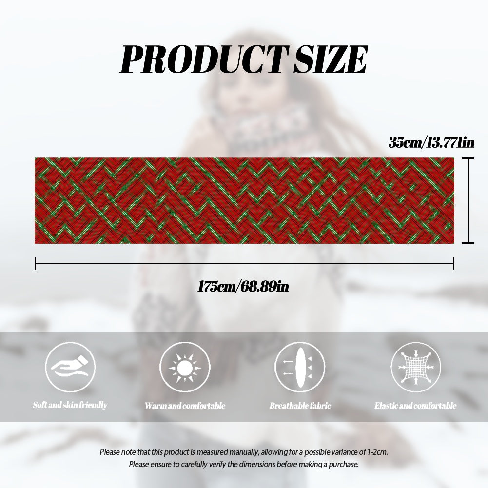 Clan Morrison Tartan Fluffy scarf