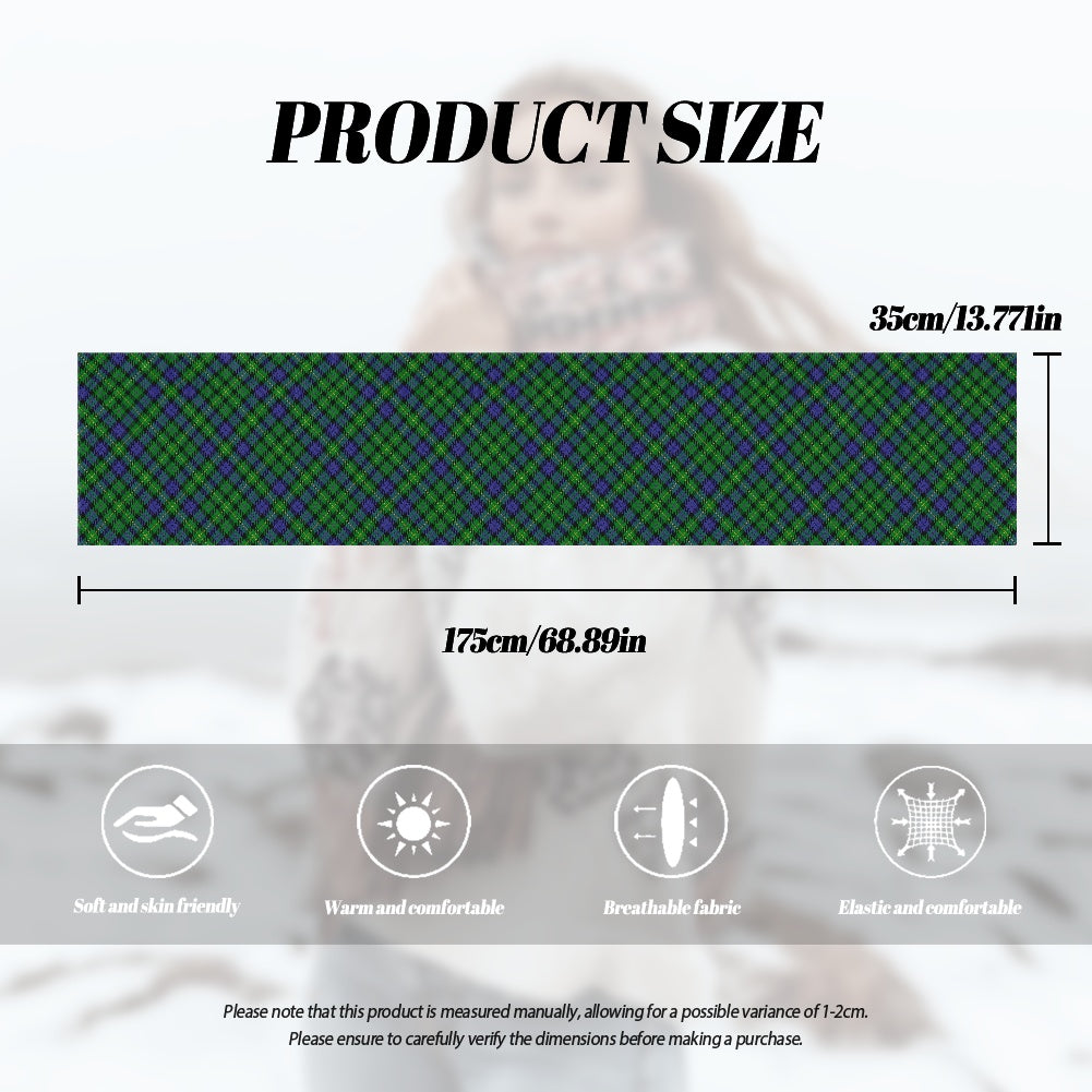 Clan MacBride Tartan Fluffy scarf