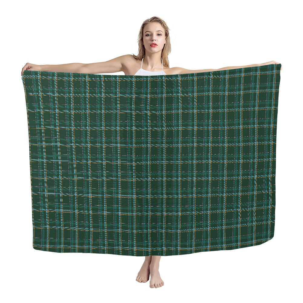 HW Tartan Chiffon Scarf