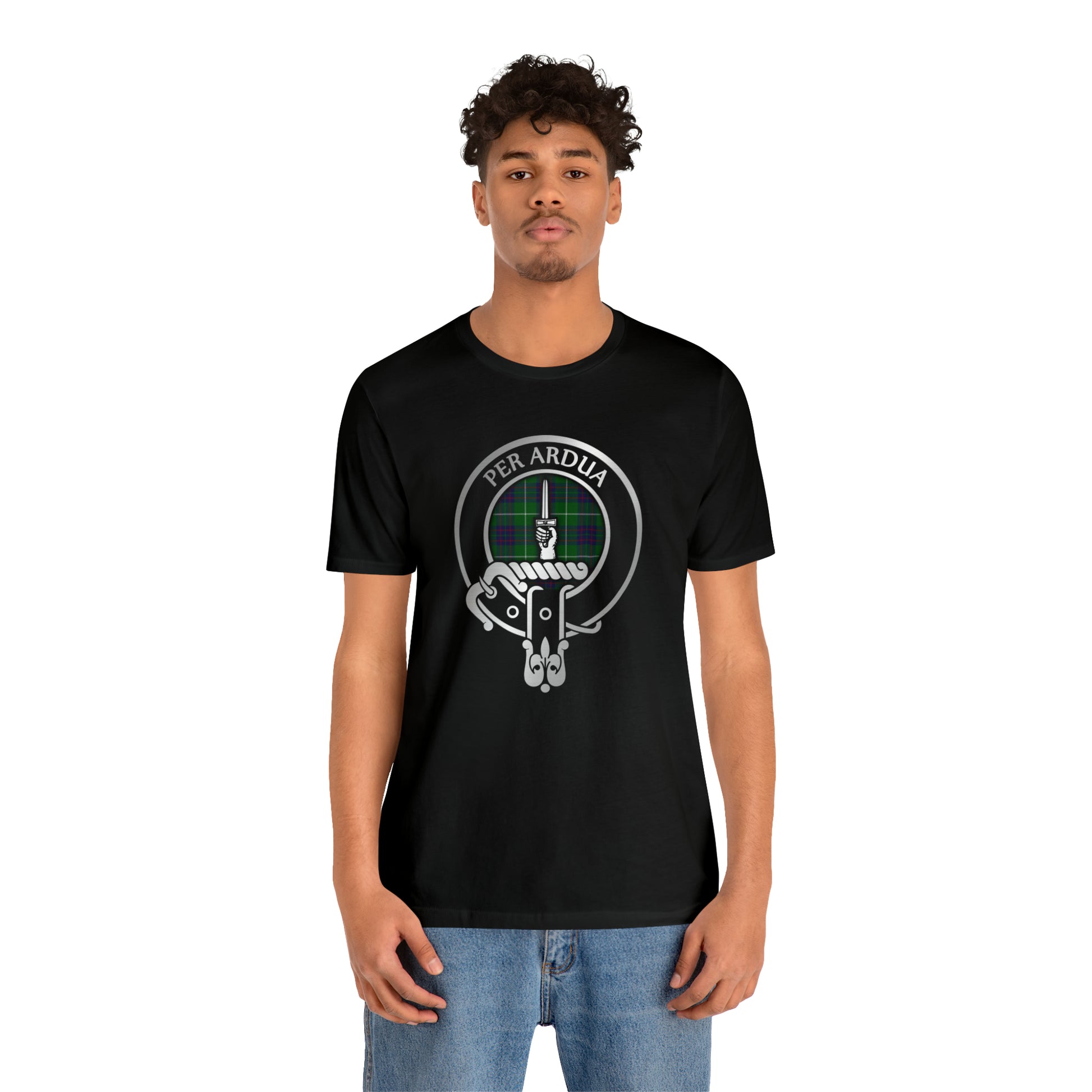 Clan MacIntyre Crest & Tartan | Unisex T-Shirt