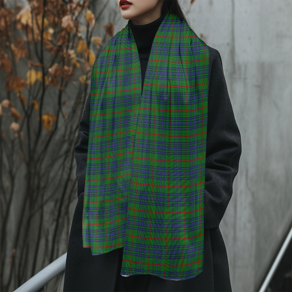 Clan Aiton Tartan Fluffy scarf