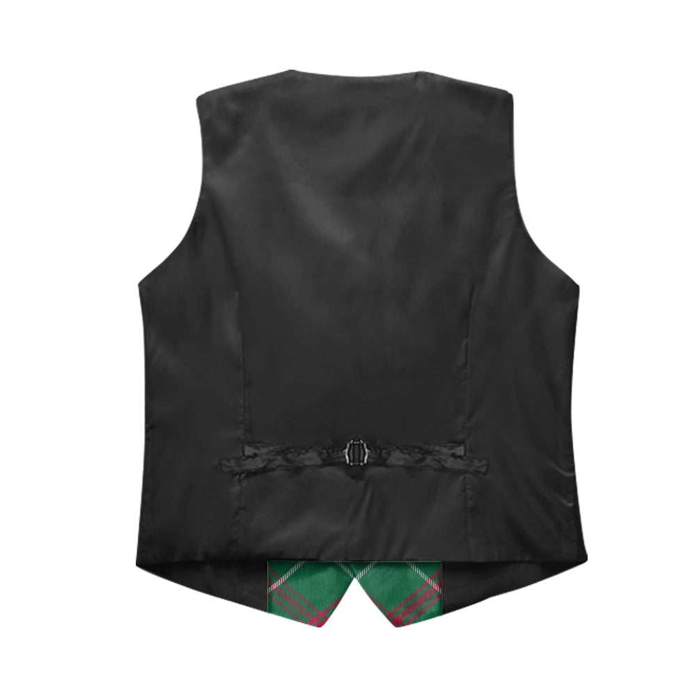 Welsh - National Tartan Bias Suit vest jacket