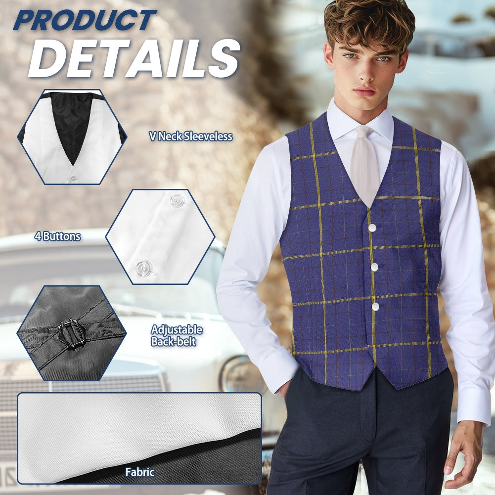 Clan Pearson Tartan Suit vest jacket
