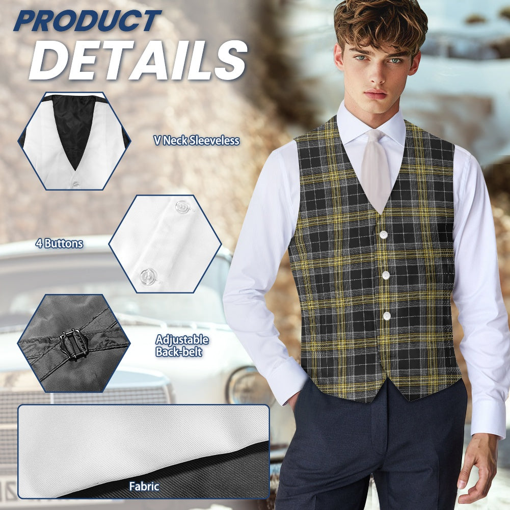 Cornish Pascoe Tartan Suit vest jacket
