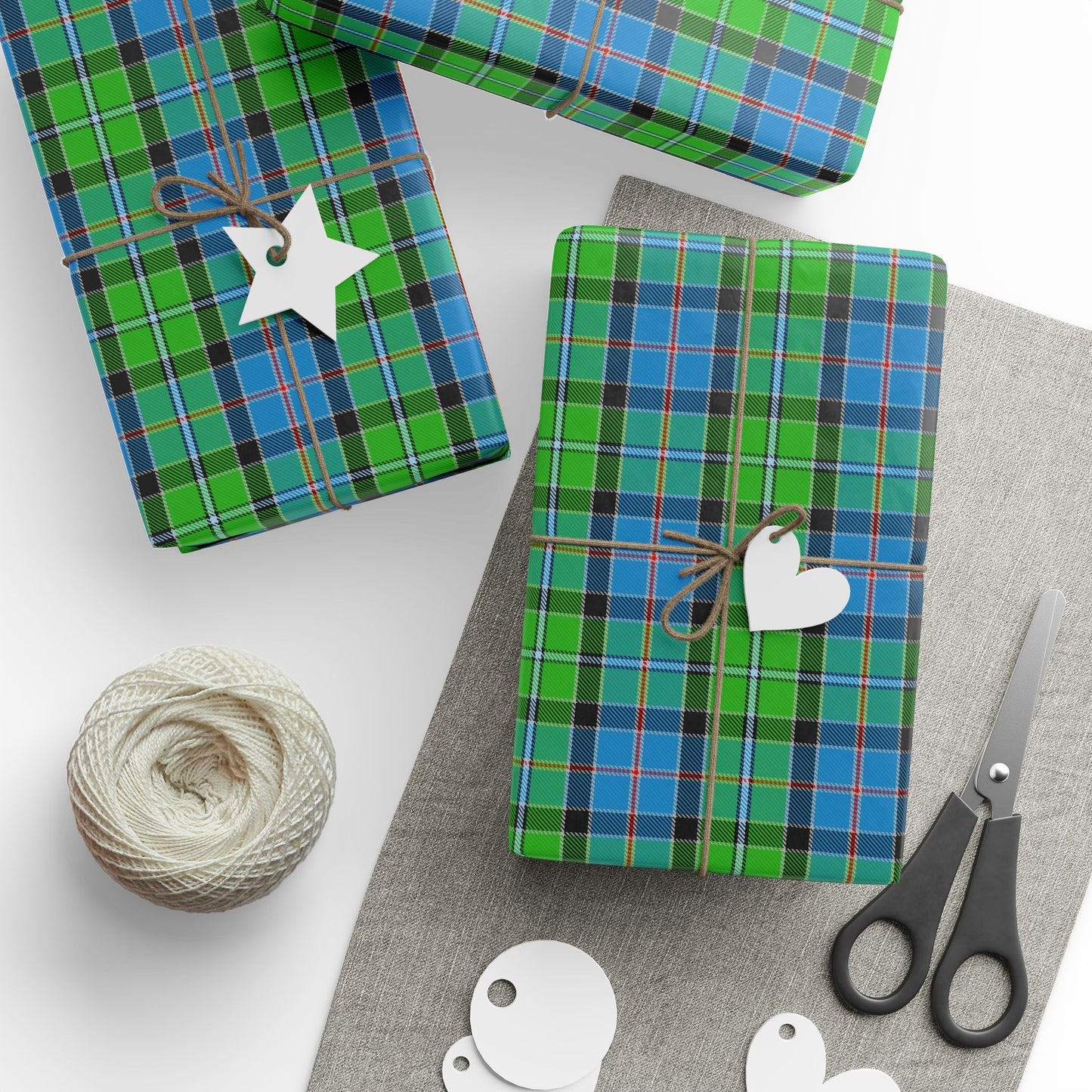 Clan Stirling Tartan Wrapping Papers