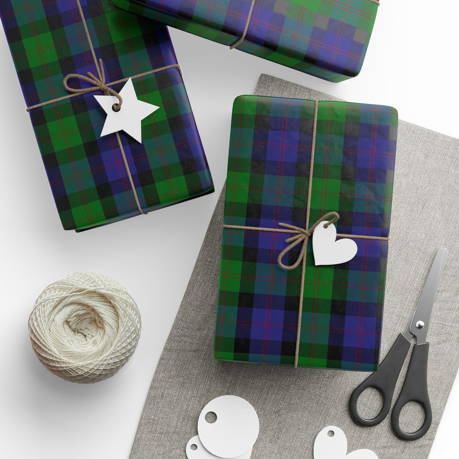 Clan Blair Tartan Wrapping Papers