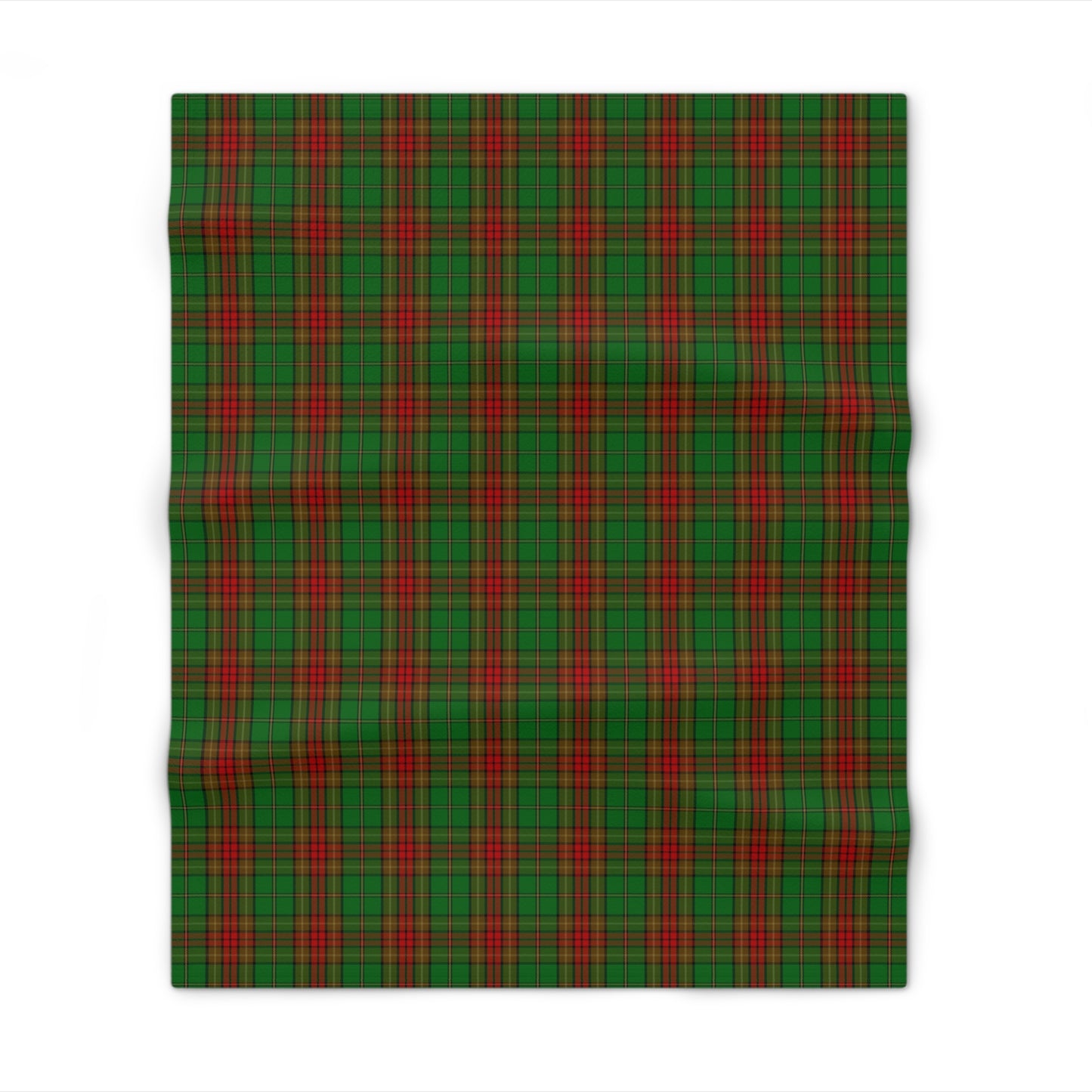Irish County Cavan Tartan Throw Blanket