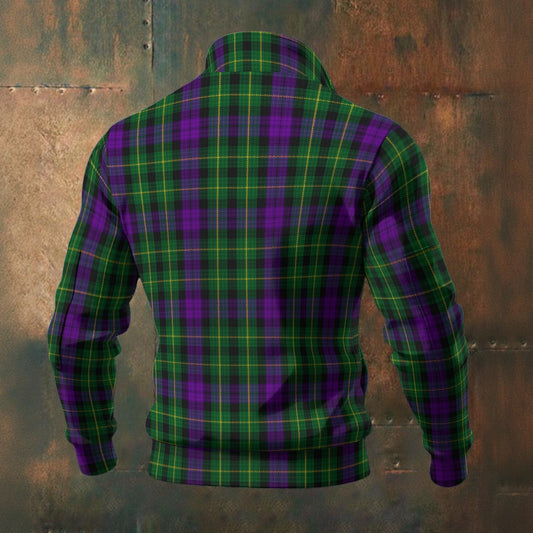 Clan Abercrombie Tartan | Men's Thick Knit Fleece Jacket