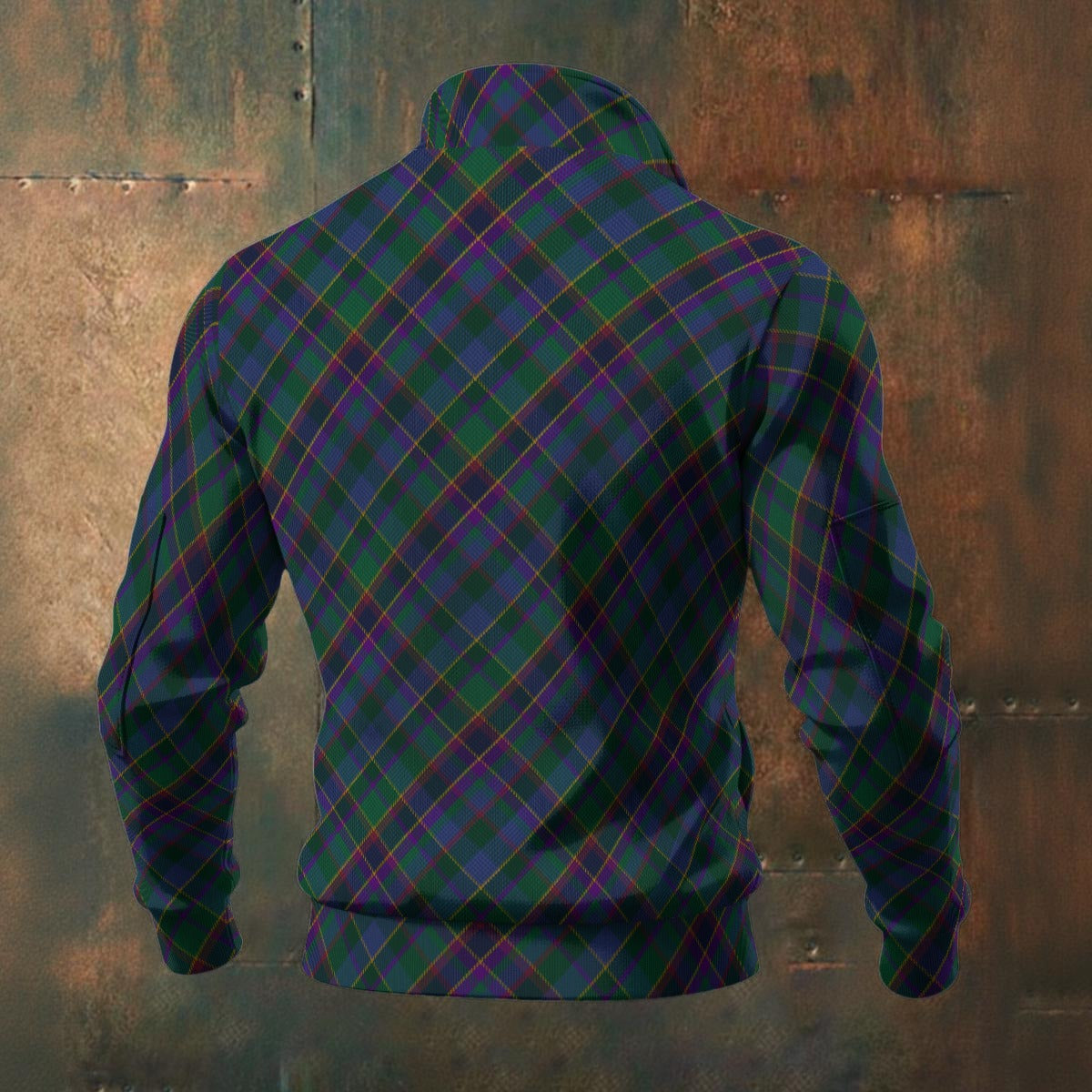 Fourth Fold Tartan | Men's Thick Knit Fleece Jacket