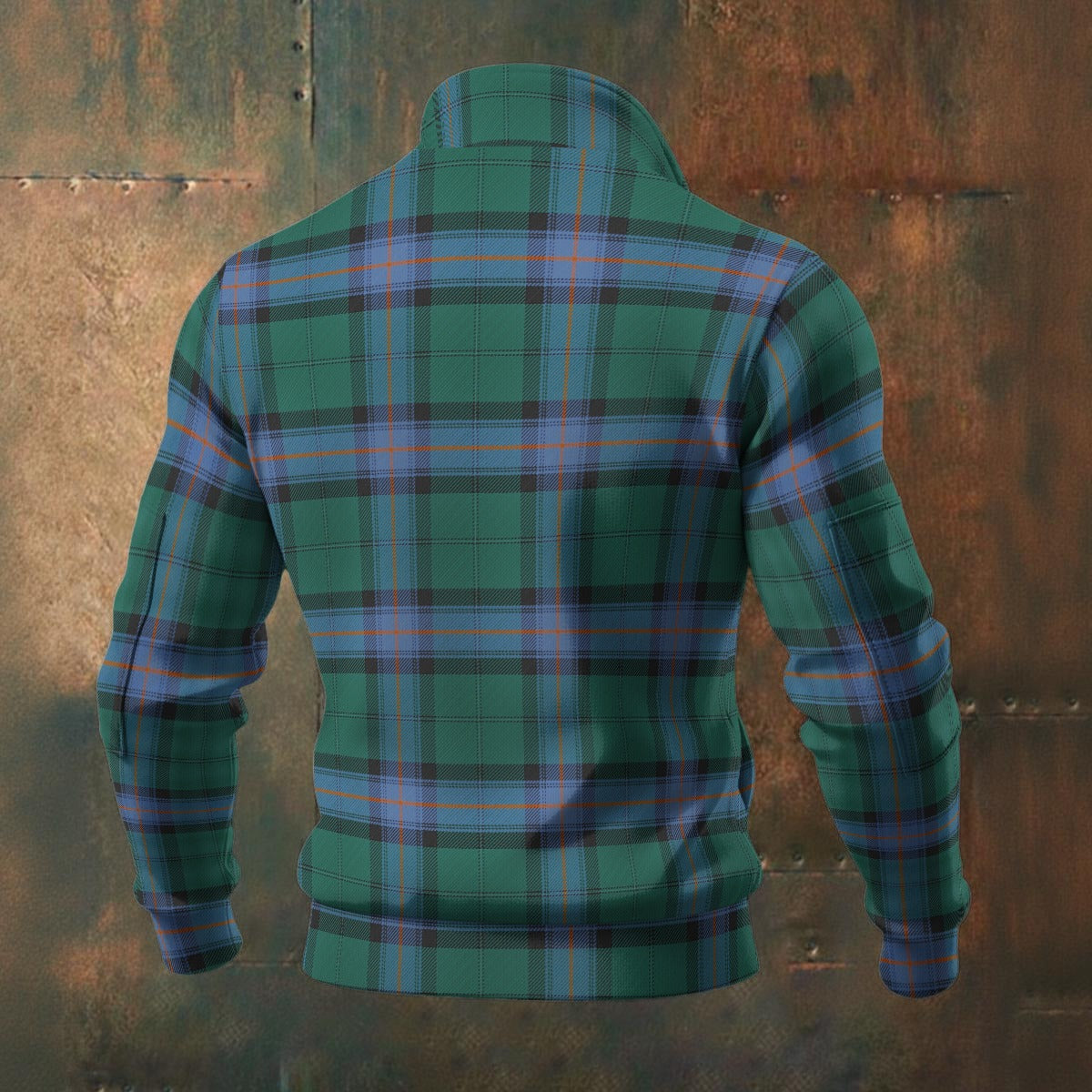 Clan Armstrong Ancient Tartan | Men's Thick Knit Fleece Jacket