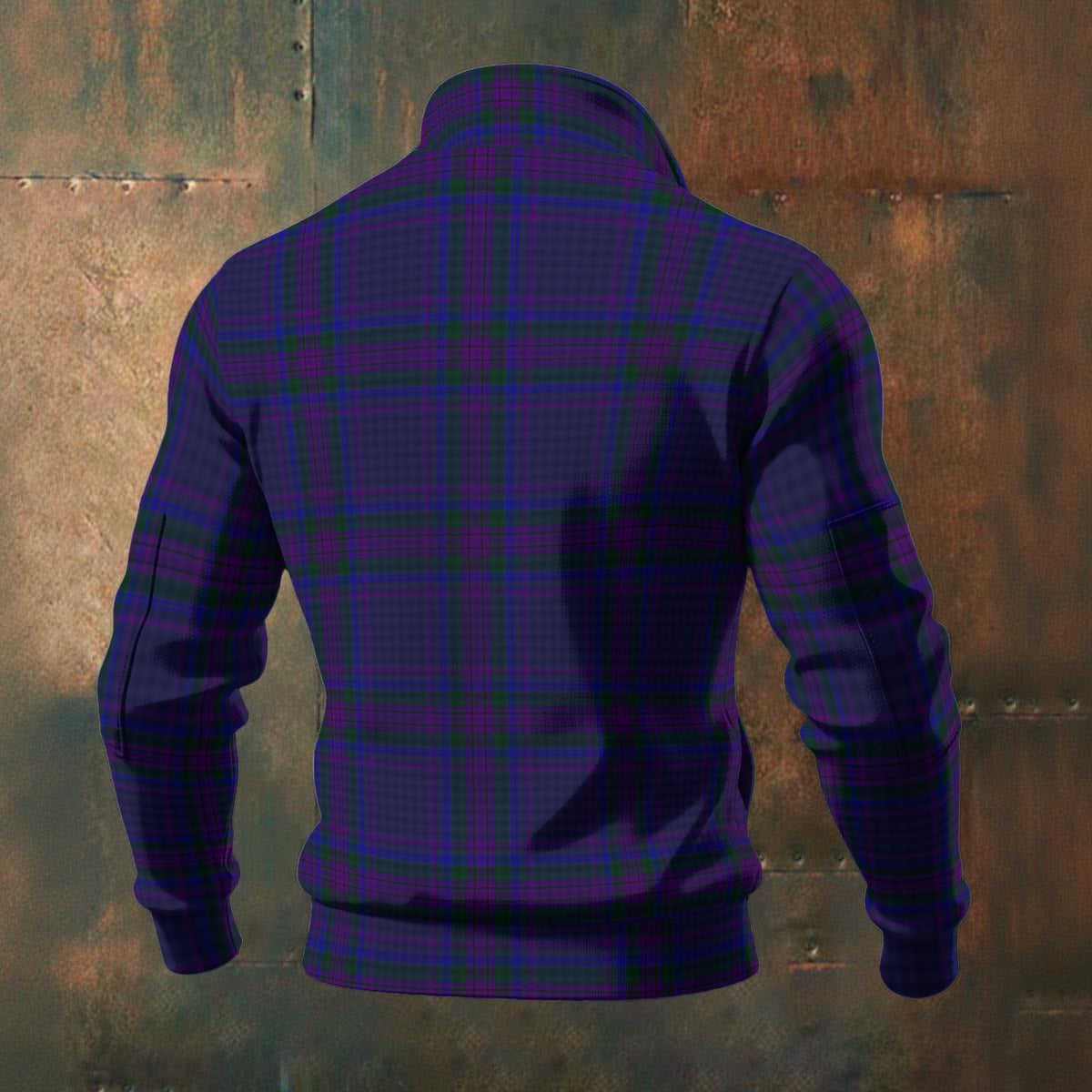 Spirit of Scotland Tartan | Men's Thick Knit Fleece Jacket
