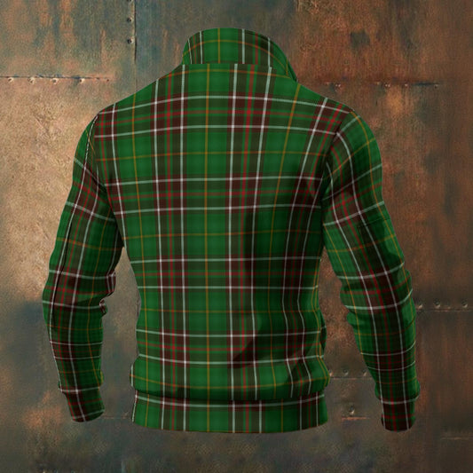 Canada - Newfoundland Tartan | Men's Thick Knit Fleece Jacket