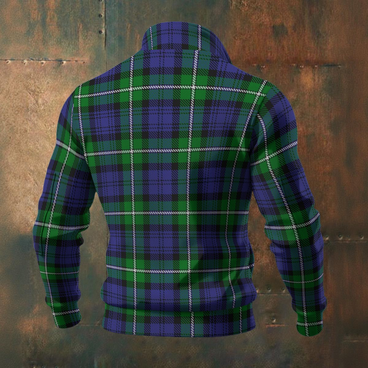 Clan Forbes Tartan | Men's Thick Knit Fleece Jacket