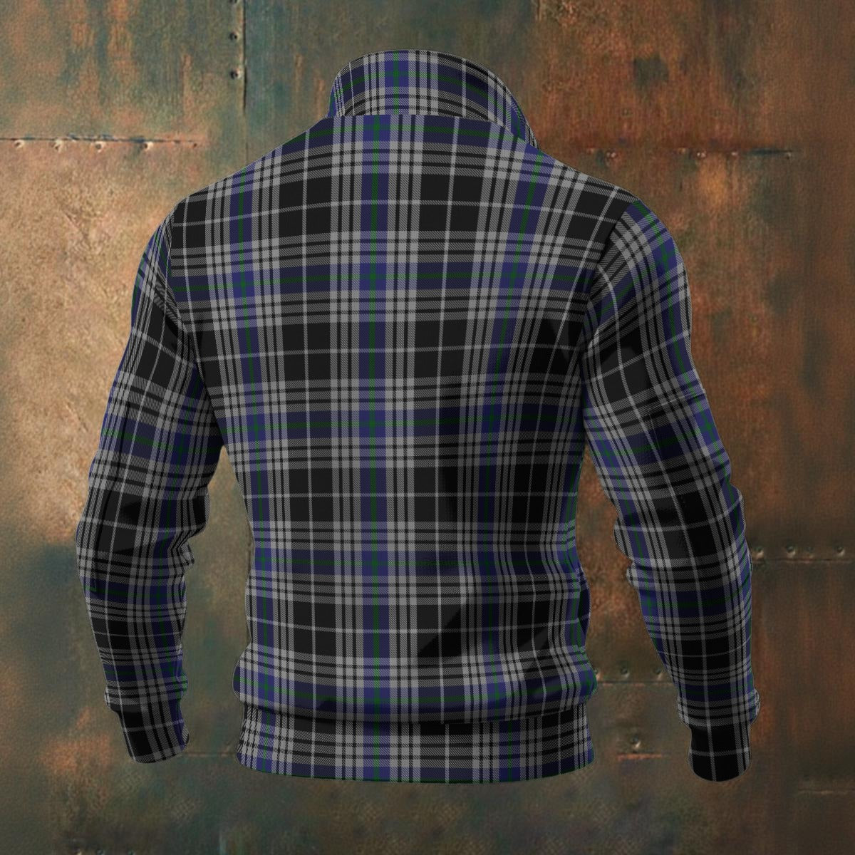 Breton - National Tartan | Men's Thick Knit Fleece Jacket