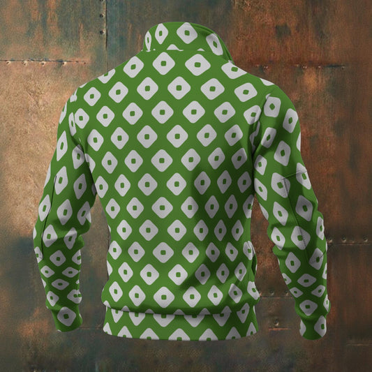 Japanese - Wagara - Kanoko - Men's Thick Knit Fleece Jacket