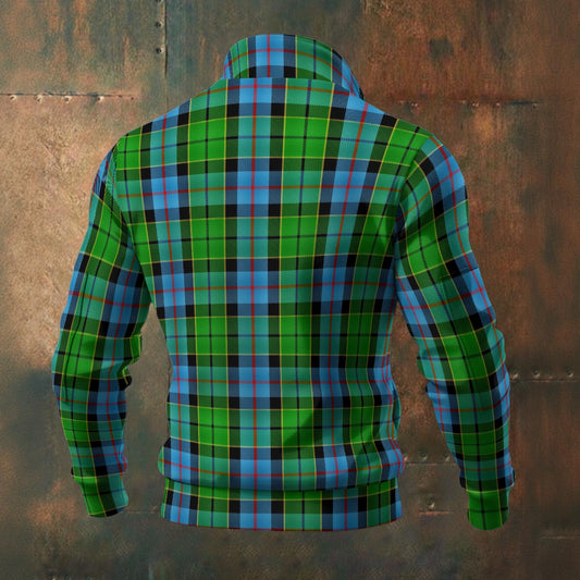 Clan Forsyth Tartan | Men's Thick Knit Fleece Jacket