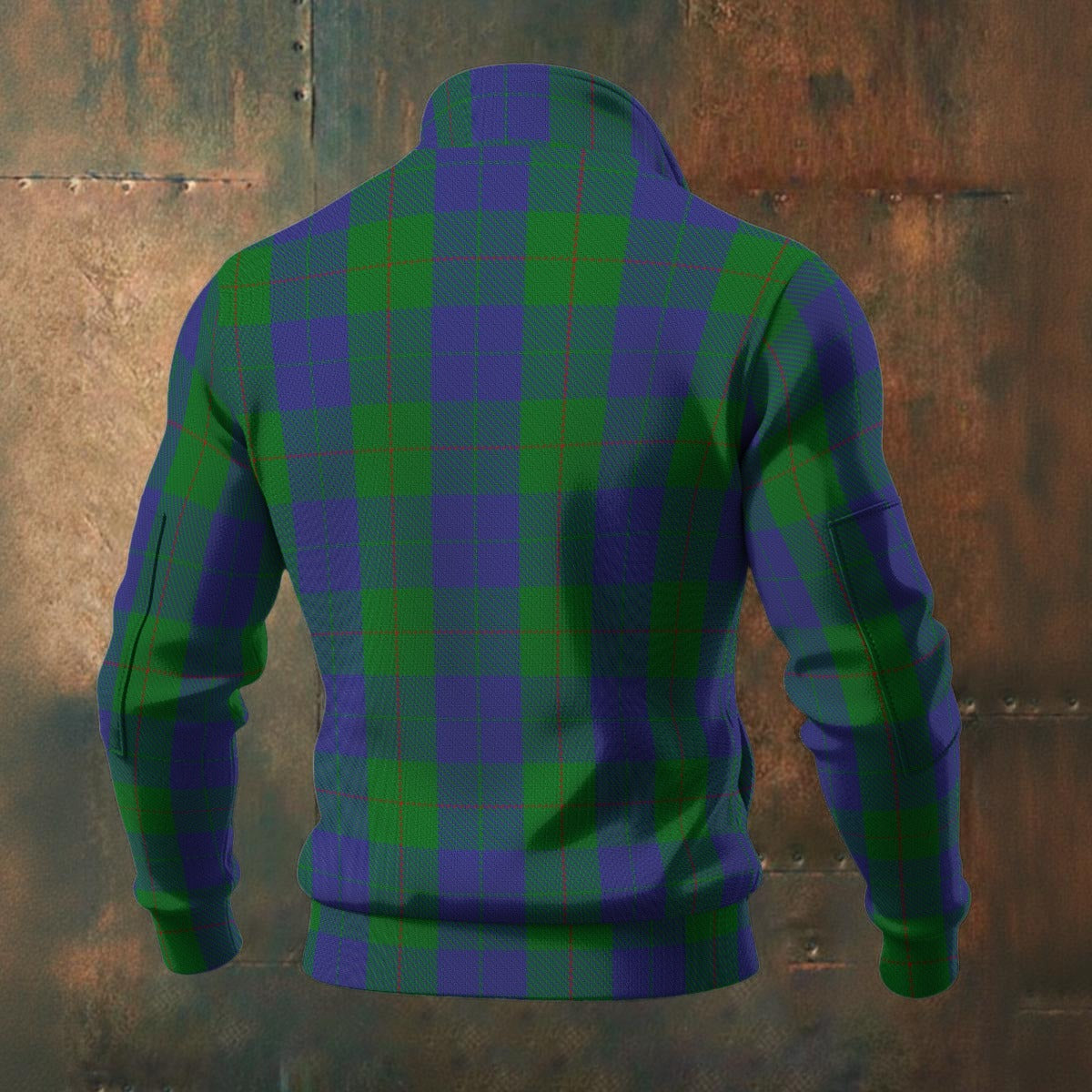 Clan Barclay Tartan | Men's Thick Knit Fleece Jacket