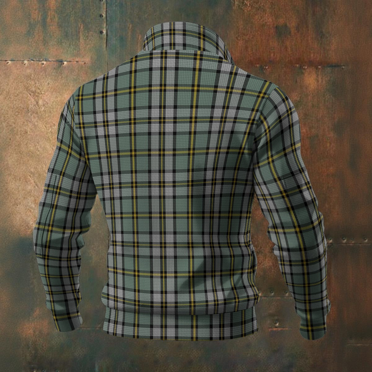 Canada - Cape Breton Tartan | Men's Thick Knit Fleece Jacket