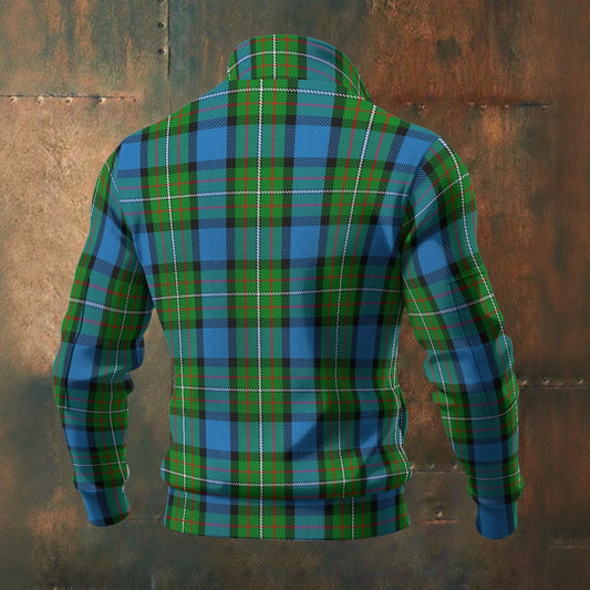 Clan Fergusson Tartan | Men's Thick Knit Fleece Jacket