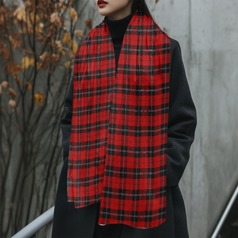 Clan Ramsay Tartan Fluffy scarf