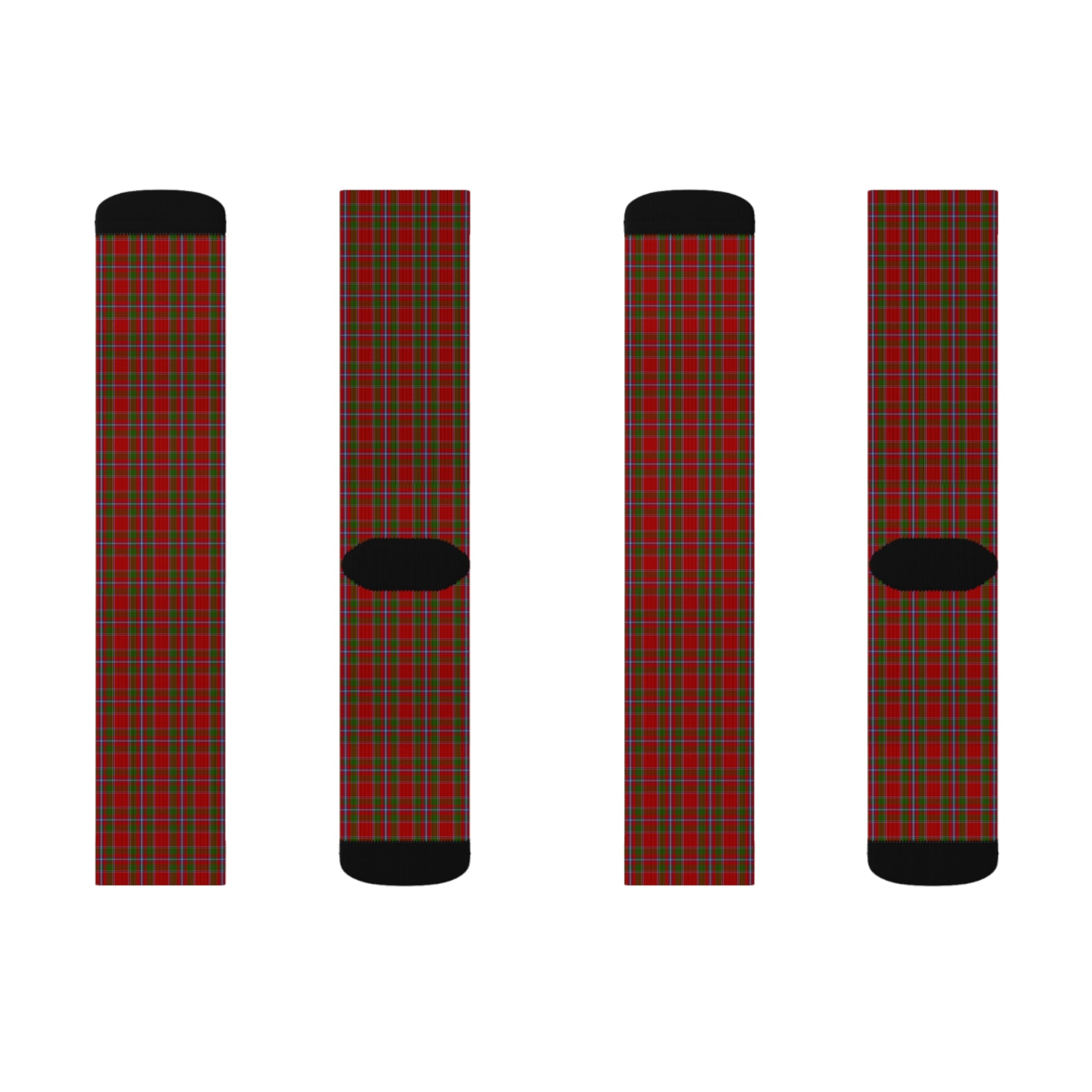 Clan Butter Tartan Socks