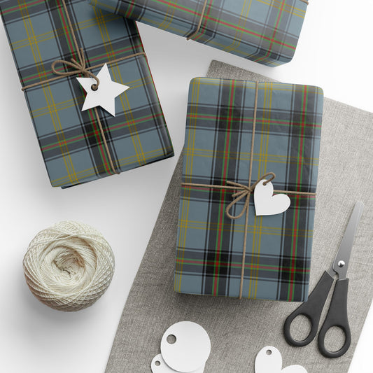Clan Bell Tartan Wrapping Papers