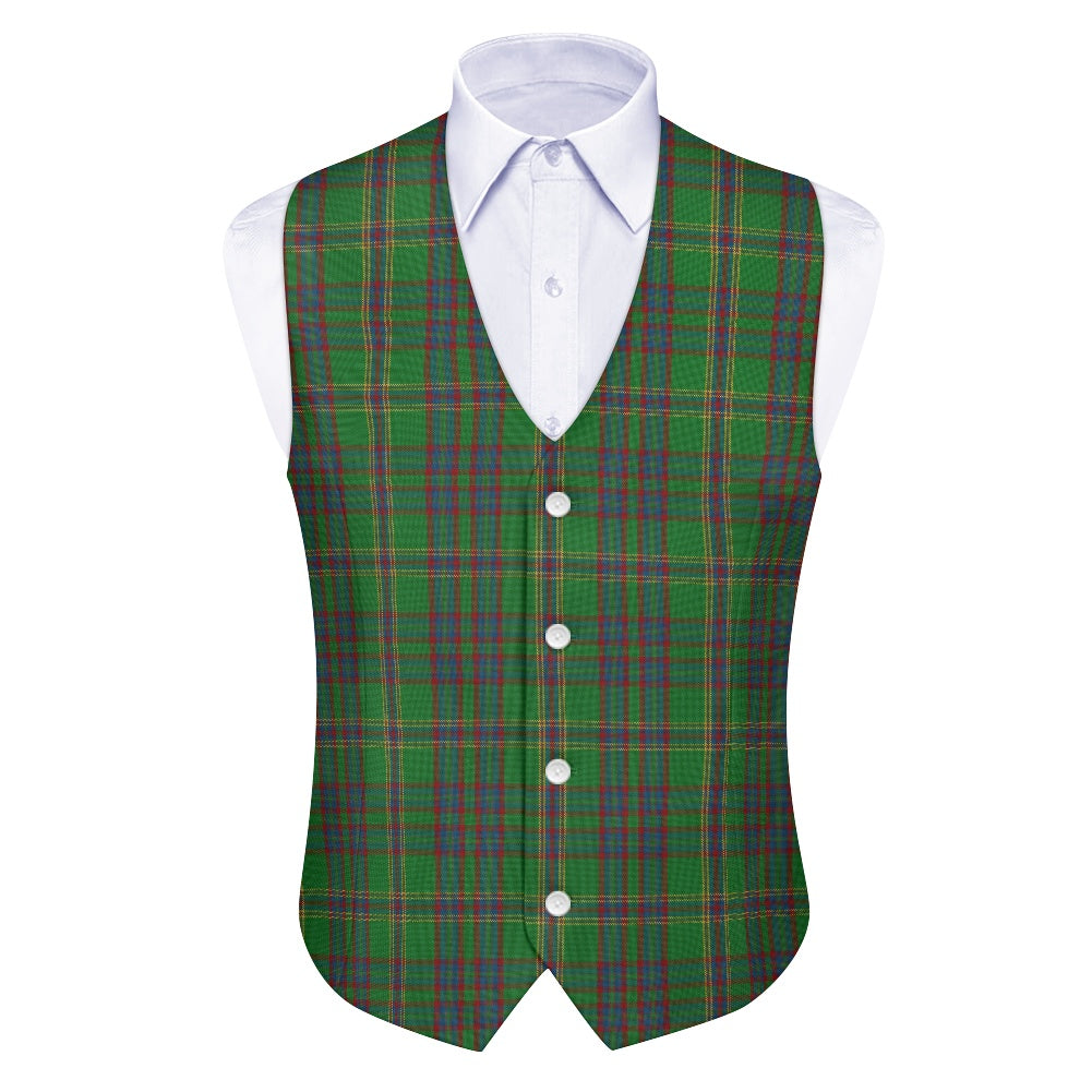 Irish County Westmeath Tartan Waistcoat