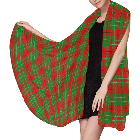 Clan Cumming Tartan Chiffon Scarf