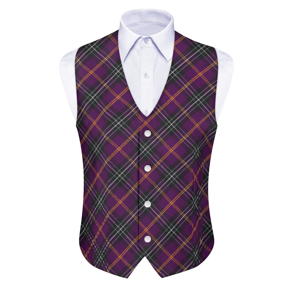 Cornish Curnow Tartan Suit vest jacket