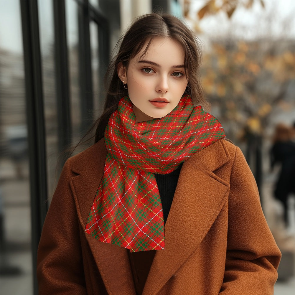 Clan Bruce Tartan Fluffy scarf