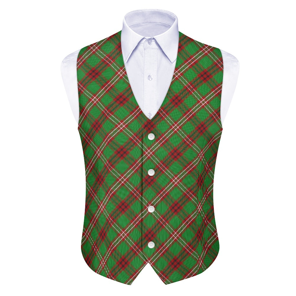 Clan MacCall Tartan Suit vest jacket