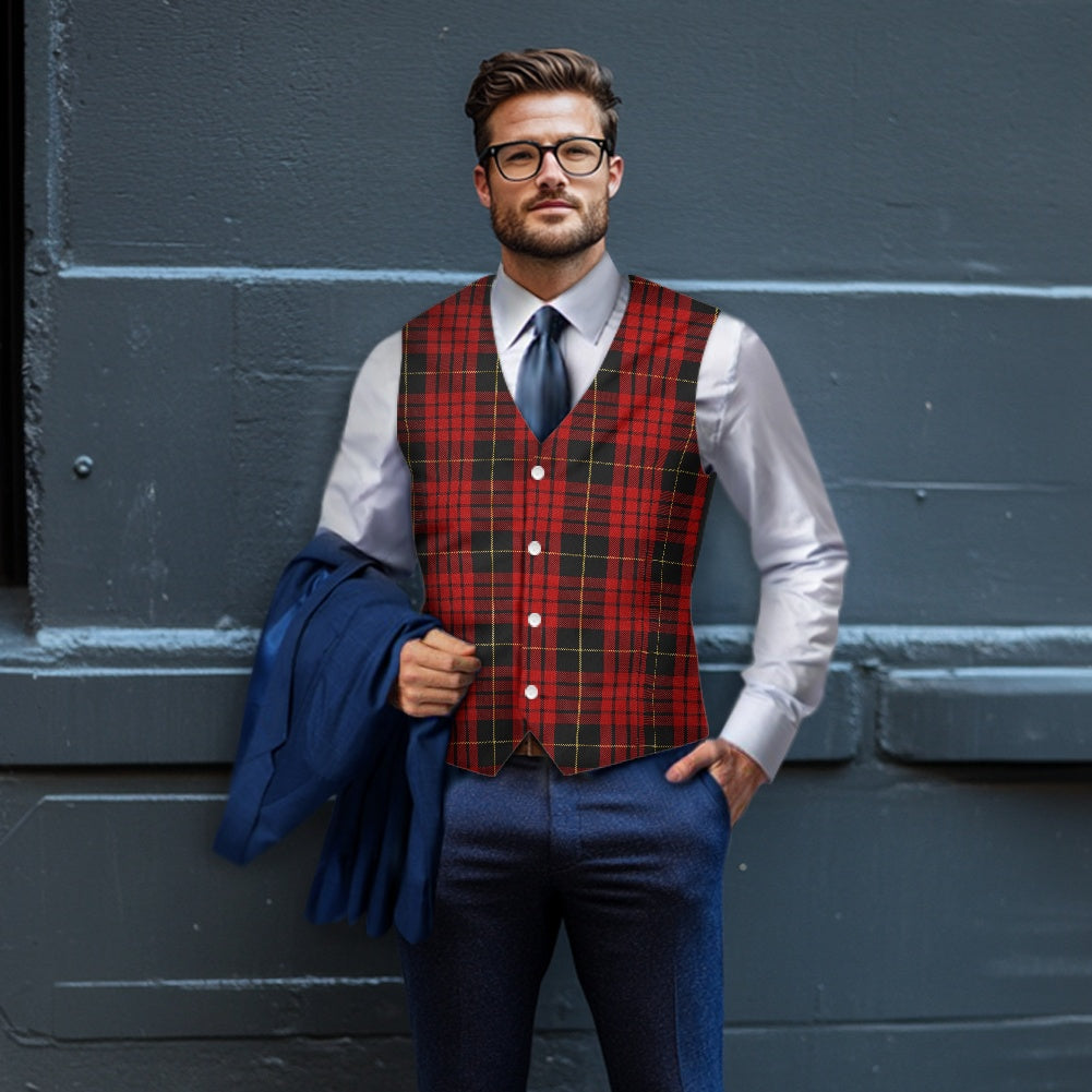 Clan MacQueen Tartan Waistcoat