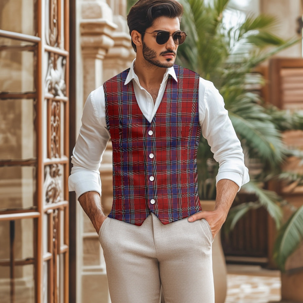 Clan MacCready Tartan Suit vest jacket