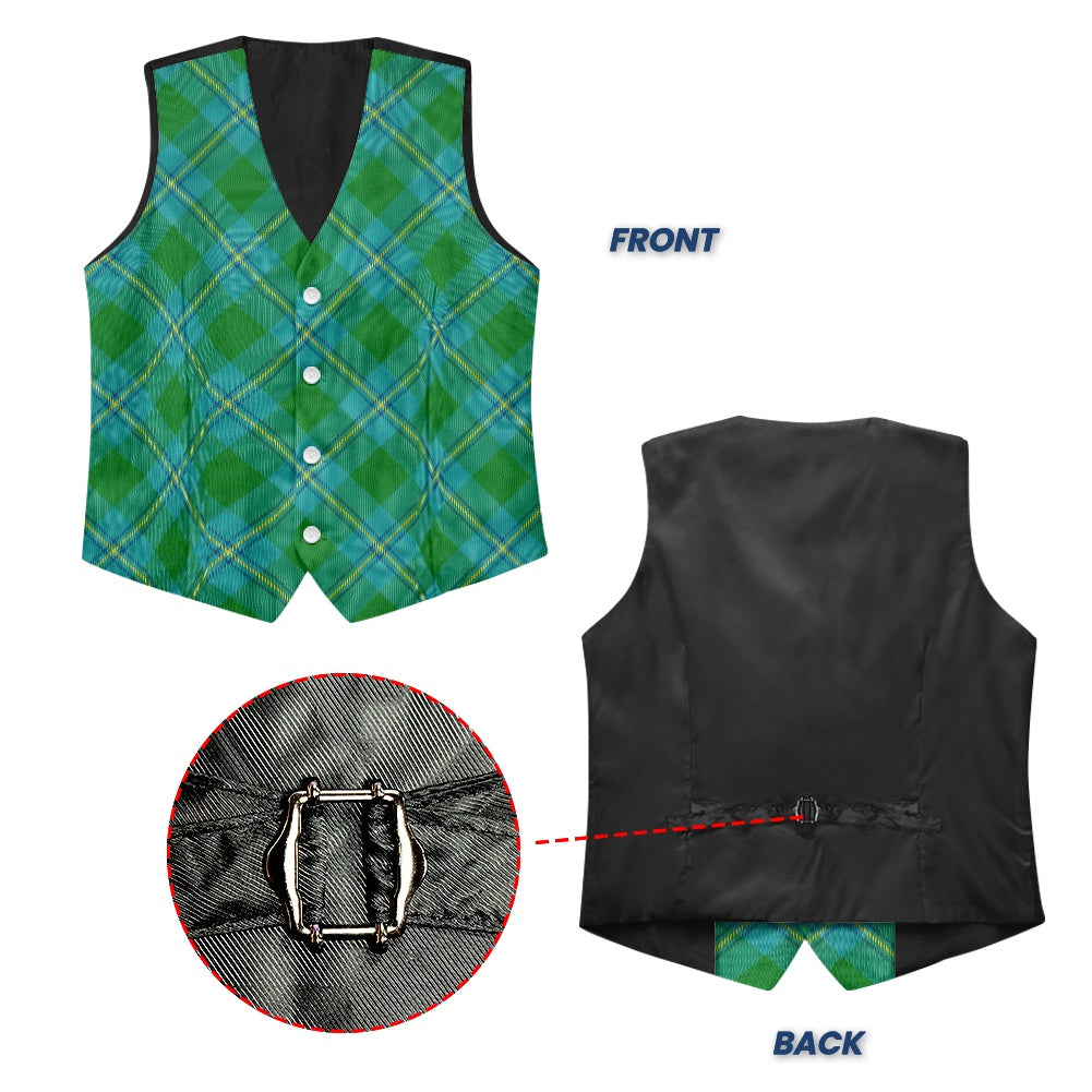 Clan Irving Tartan Waistcoat