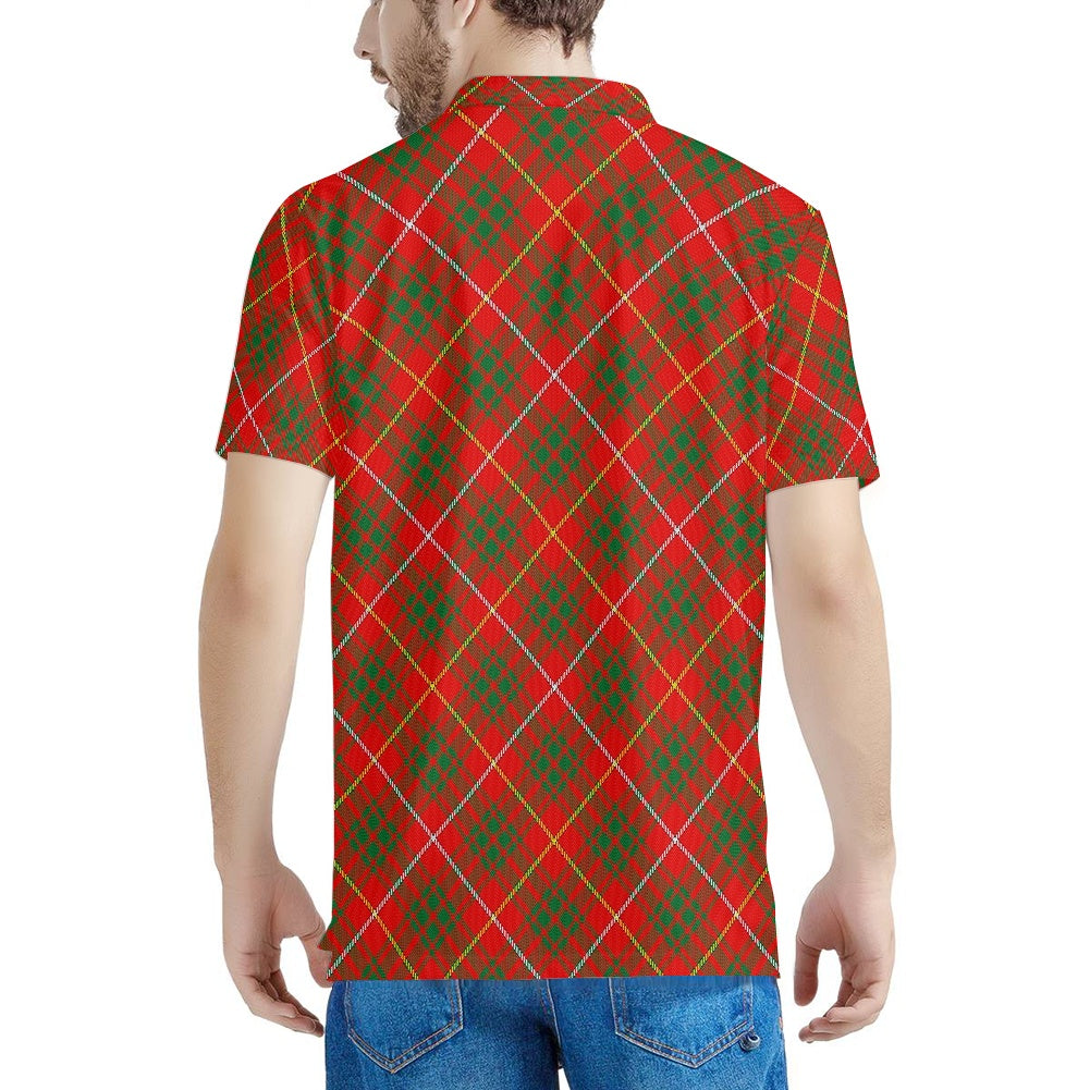 Clan Bruce Tartan Polo Shirt