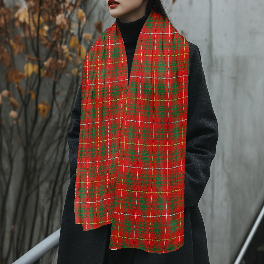 Clan Bruce Tartan Fluffy scarf