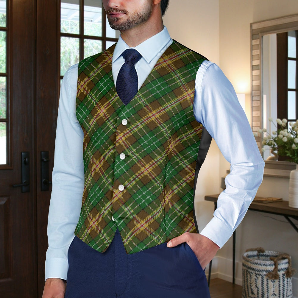 Clan MacShane Tartan Waistcoat