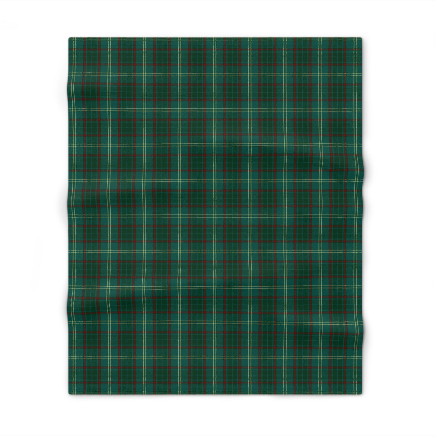 Irish County Armagh Tartan Throw Blanket