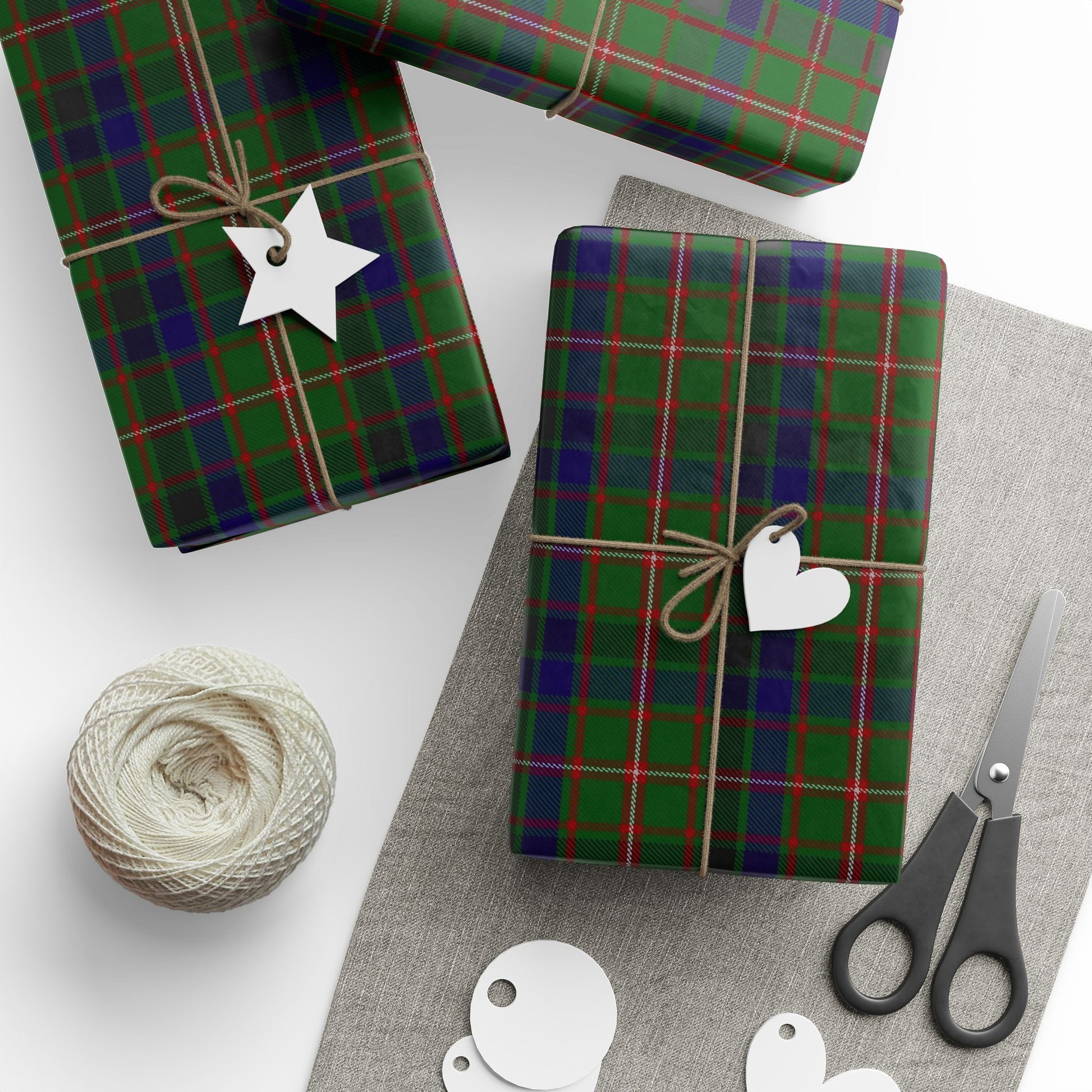 Clan Reid Tartan Wrapping Papers