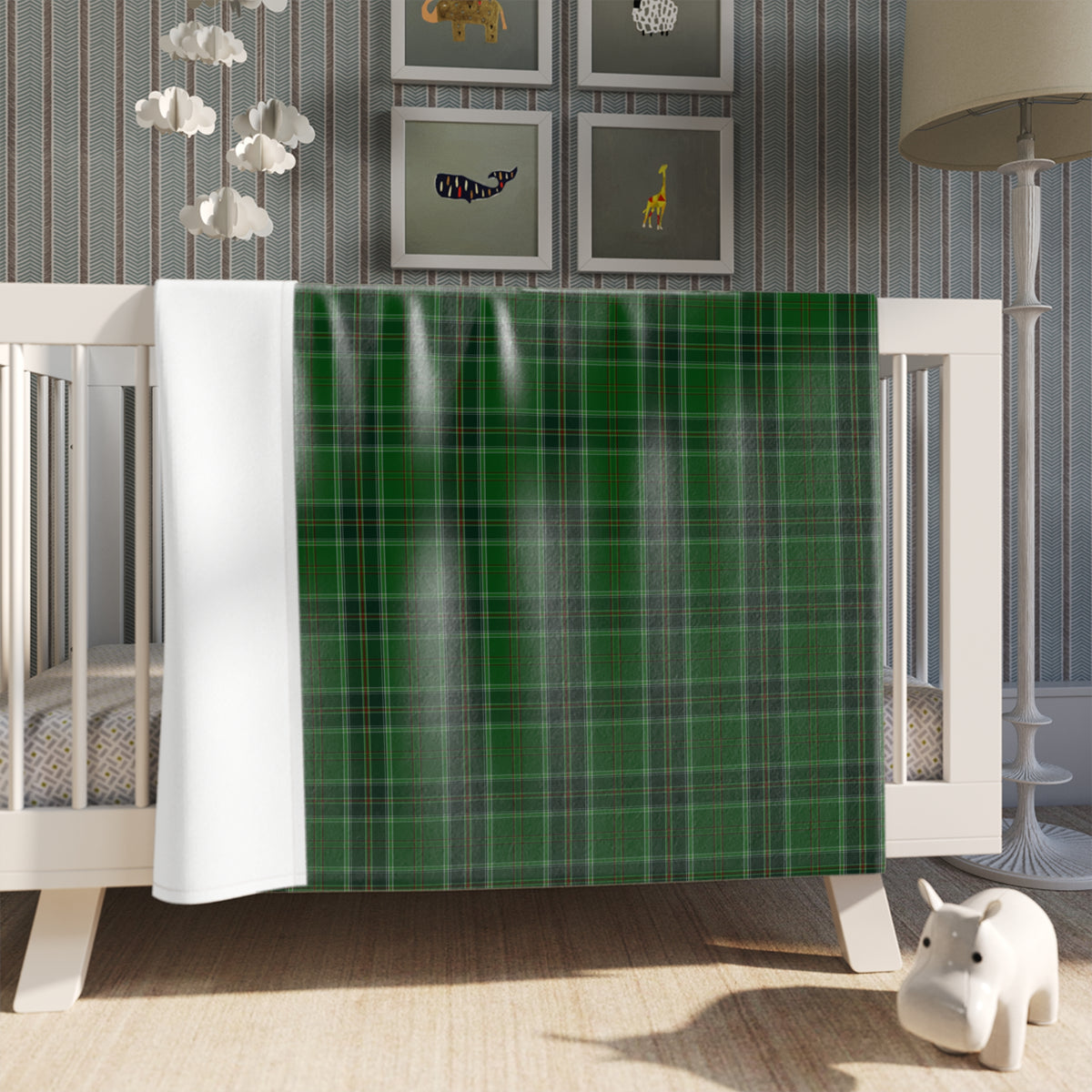 All Ireland Tartan Throw Blanket
